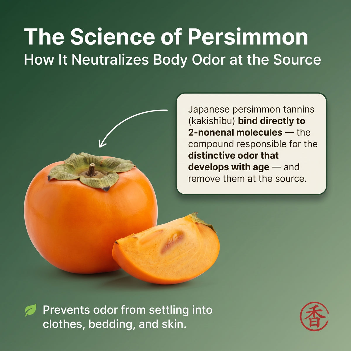 Deodorizing Persimmon Soap